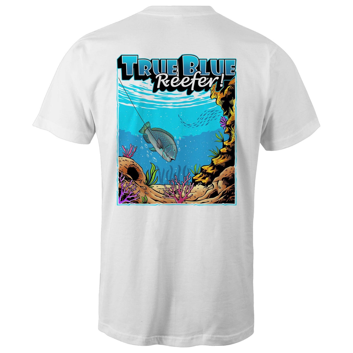 True Blue Reefer- Men’s Tee