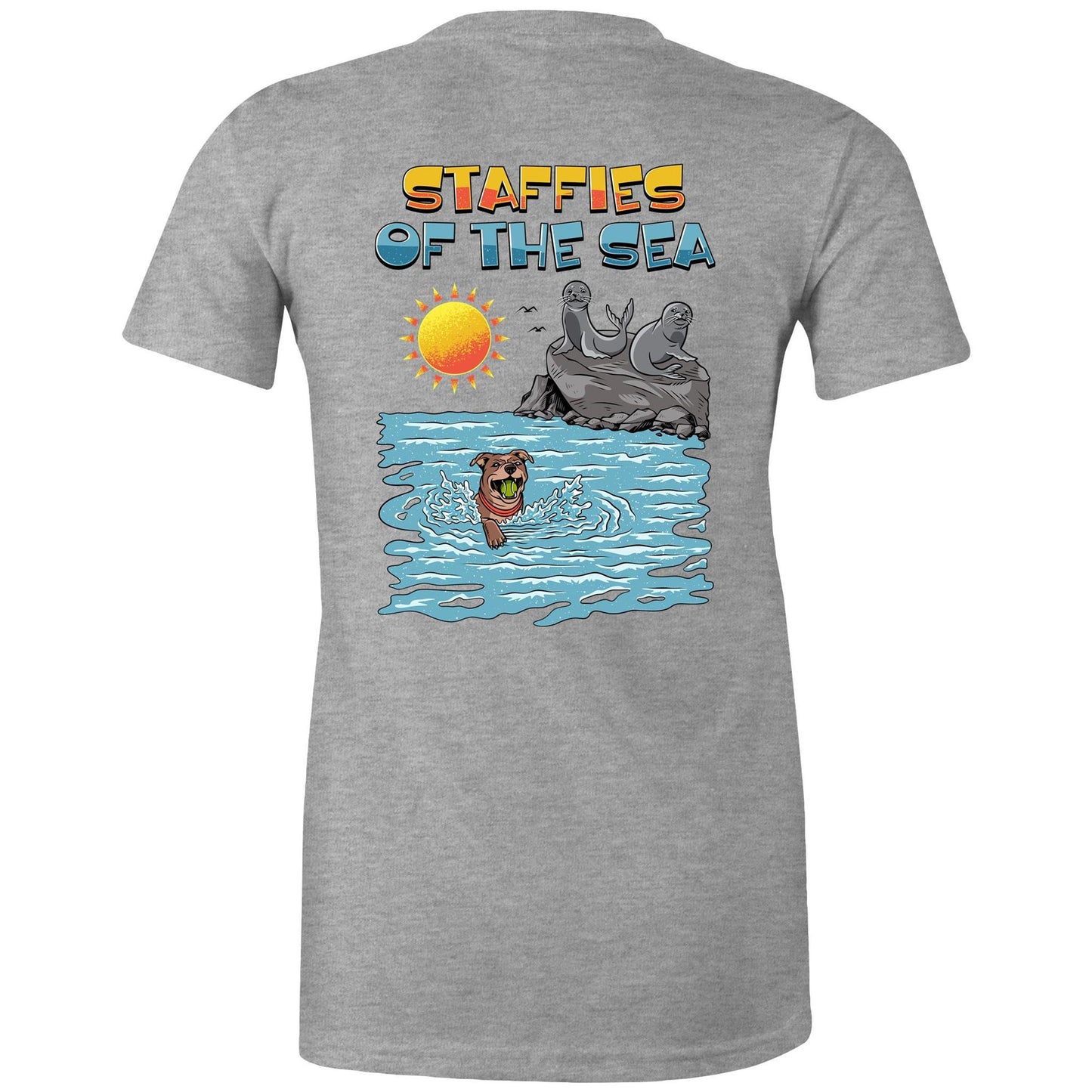 Staffies of the Sea- Women's Tee