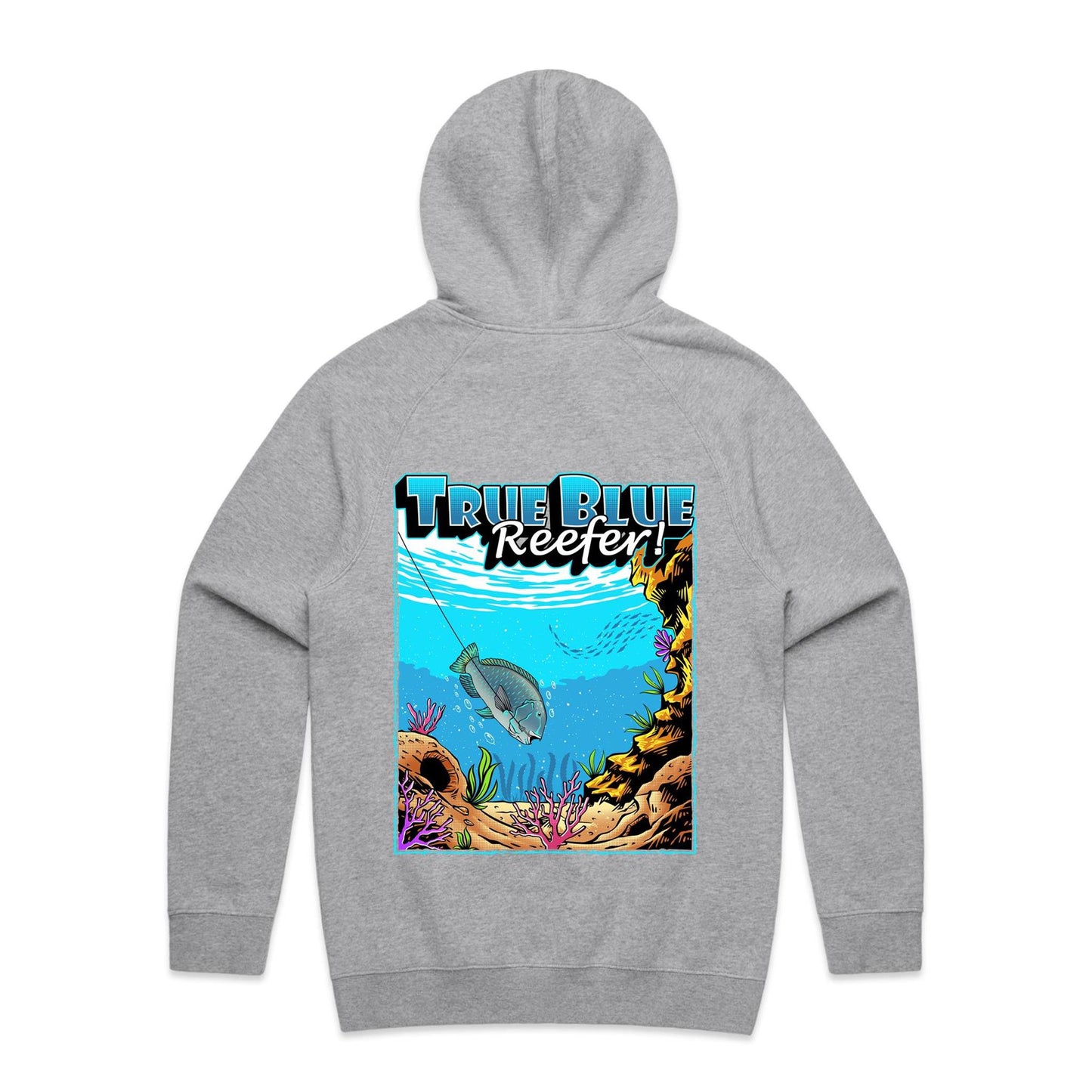 True Blue Reefer - Men’s Hoodie