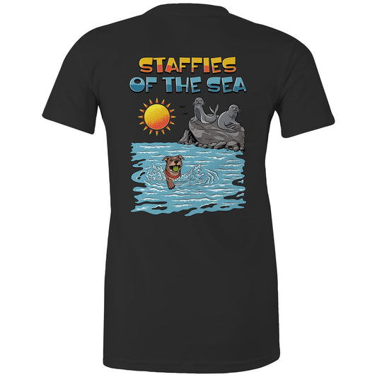 Staffies of the Sea- Women's Tee