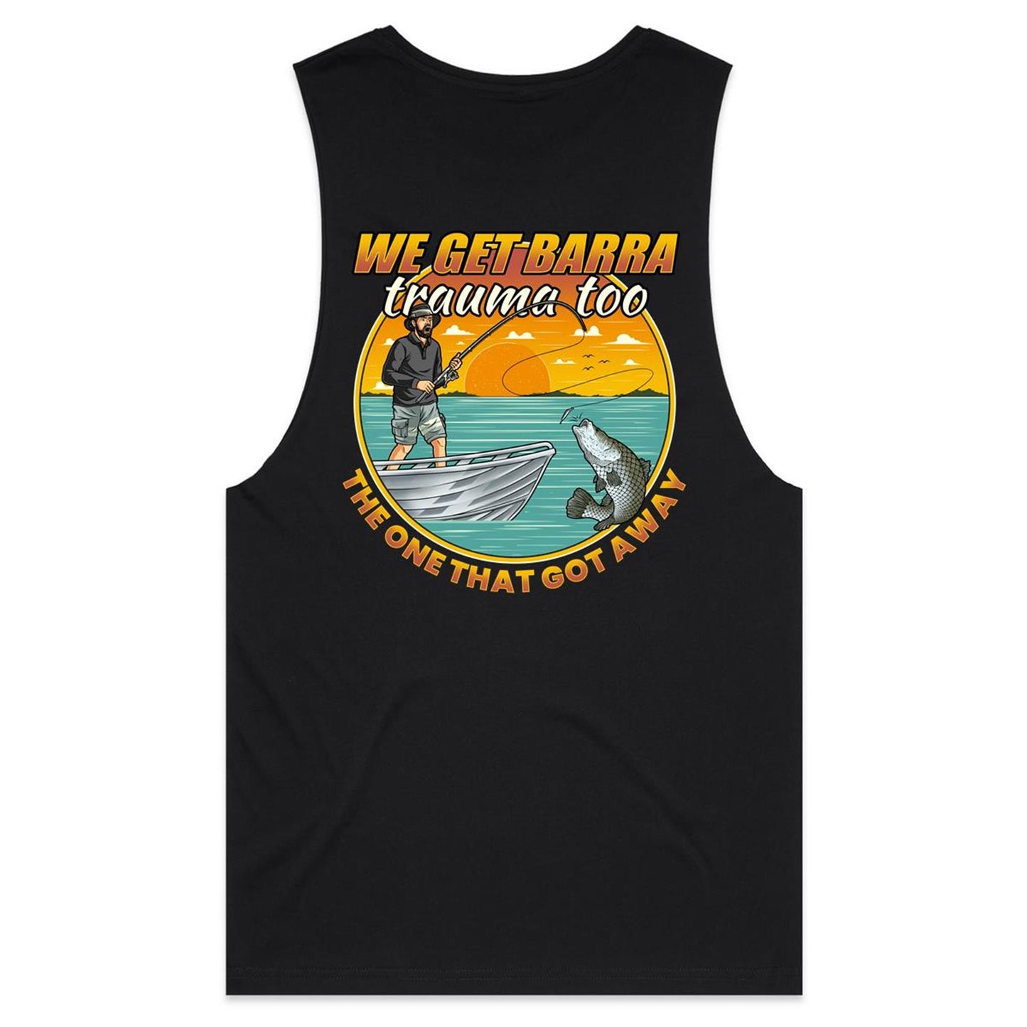Barra Trauma (The One That Got Away)- Men's Tank Top