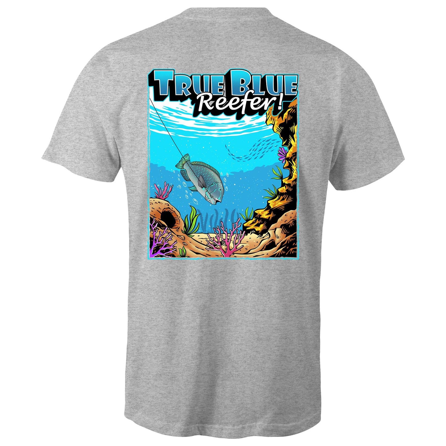 True Blue Reefer- Men’s Tee