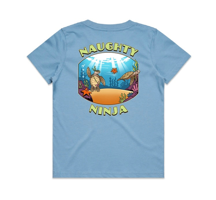 Naughty Ninja- Kids Tee