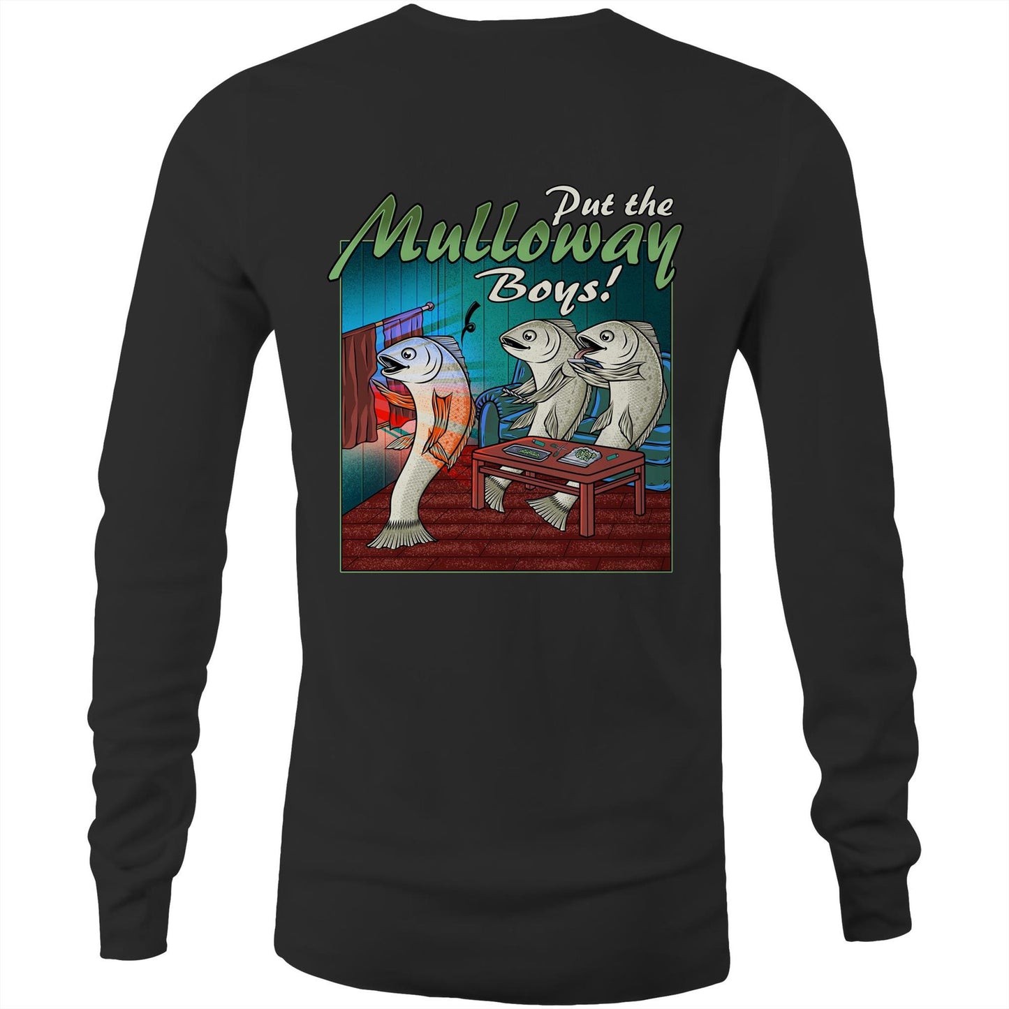 Put the mulloway boys - Mens Long Sleeve Tee