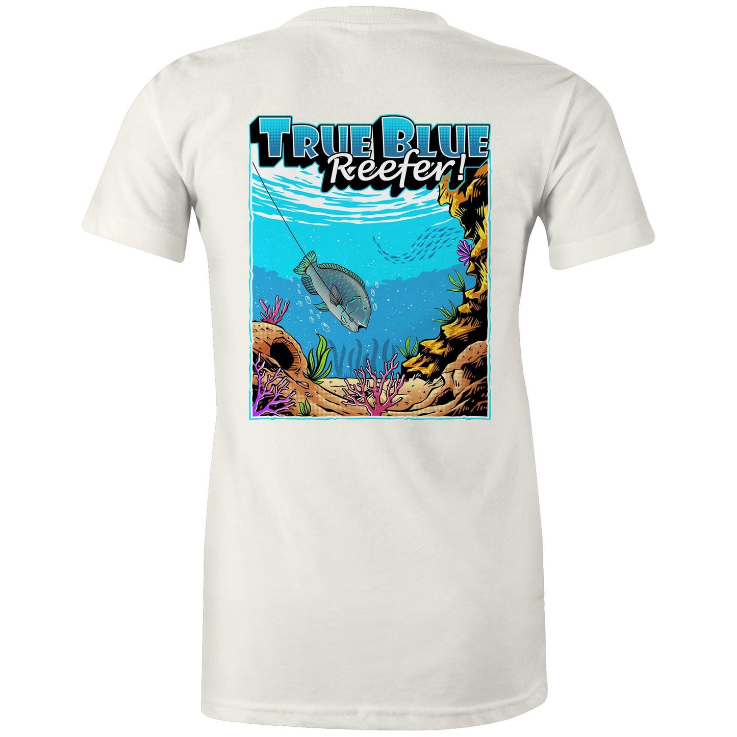 True Blue Reefer- Women's Tee