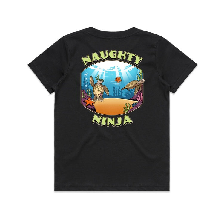 Naughty Ninja- Kids Tee