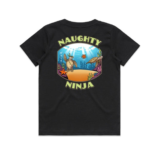 Naughty Ninja- Kids Tee
