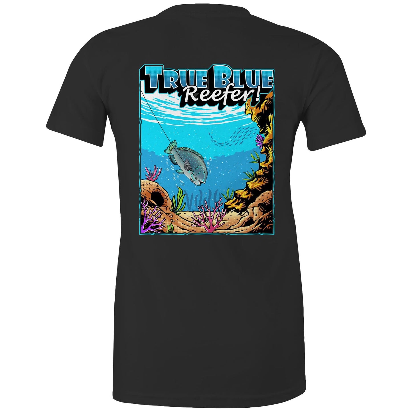 True Blue Reefer- Women's Tee