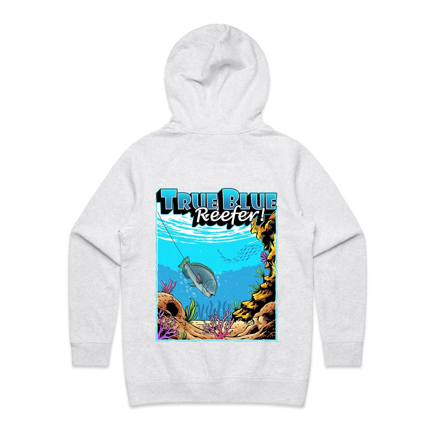True Blue Reefer- Women's Hoodie