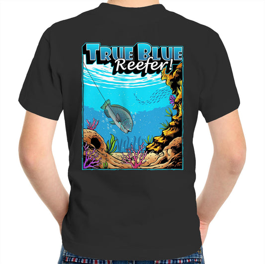 True Blue Reefer- Kids Tee