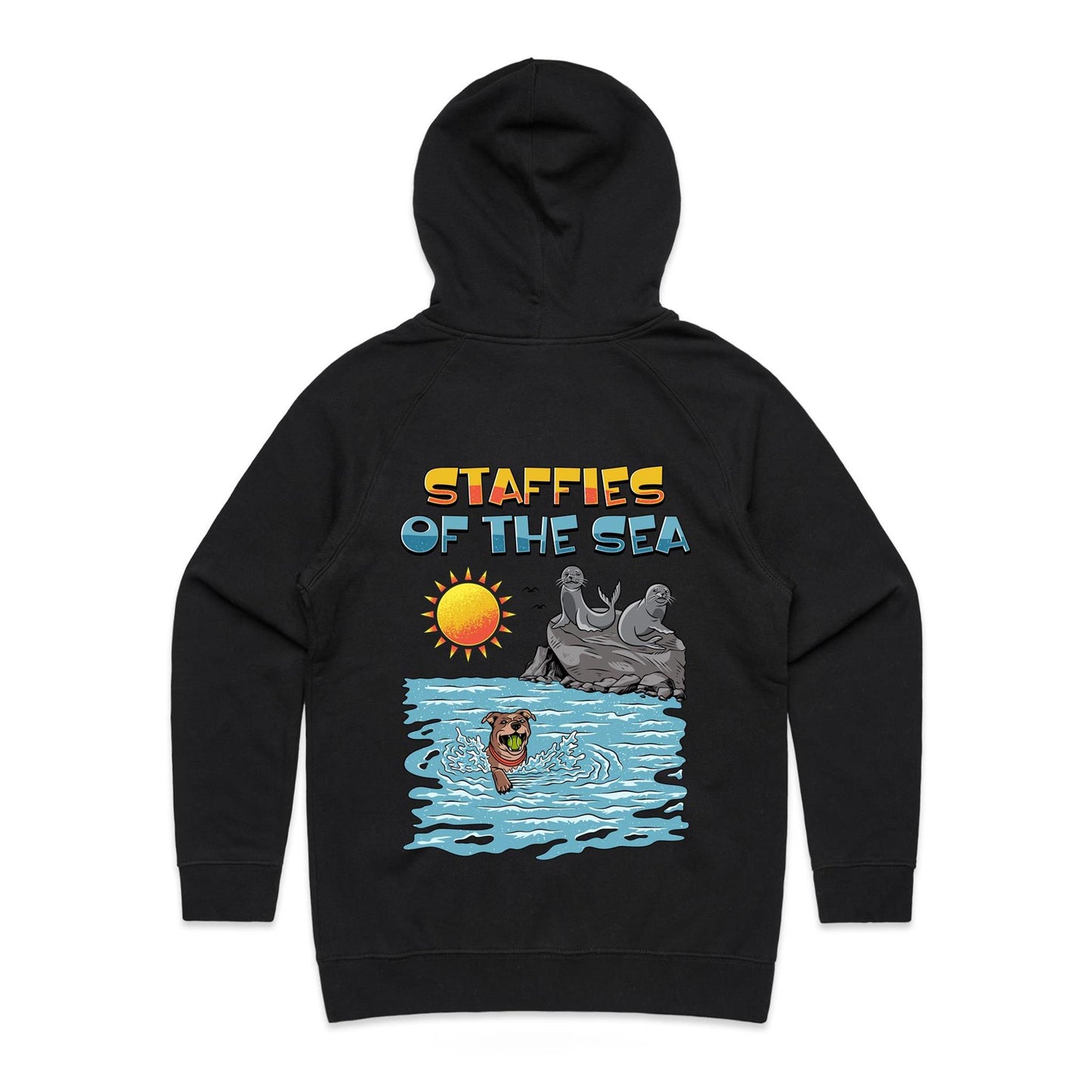 Staffies of the Sea- Women's Hoodie
