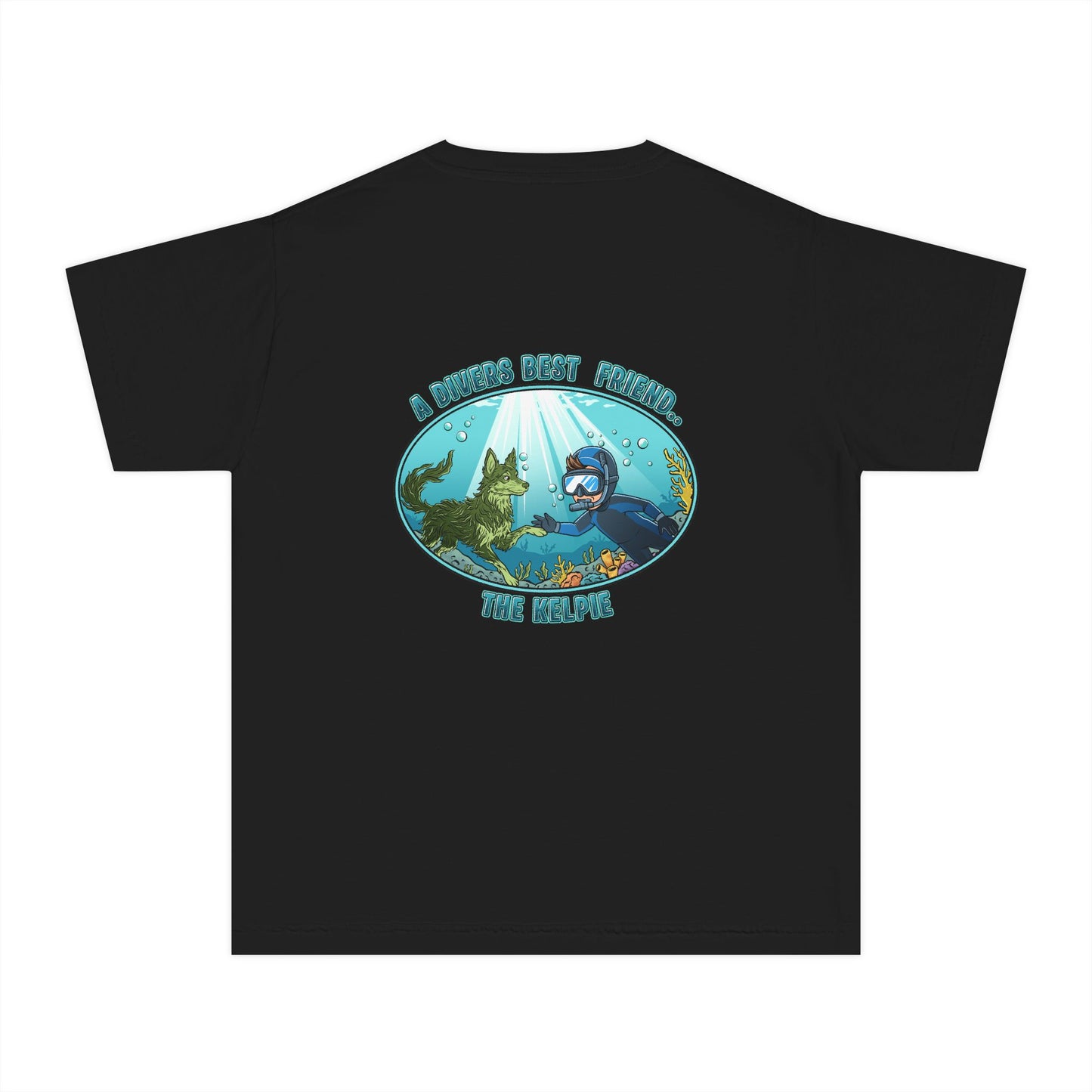 A Divers Best Friend the Kelpie- Kid's Tee
