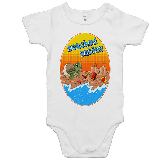 Beached Babies (turtle) - Baby Onesie