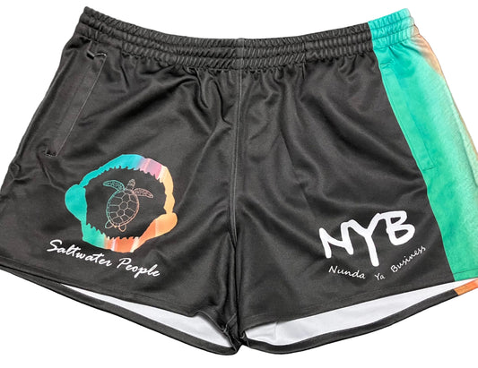 Big Lagoon- Footy Shorts