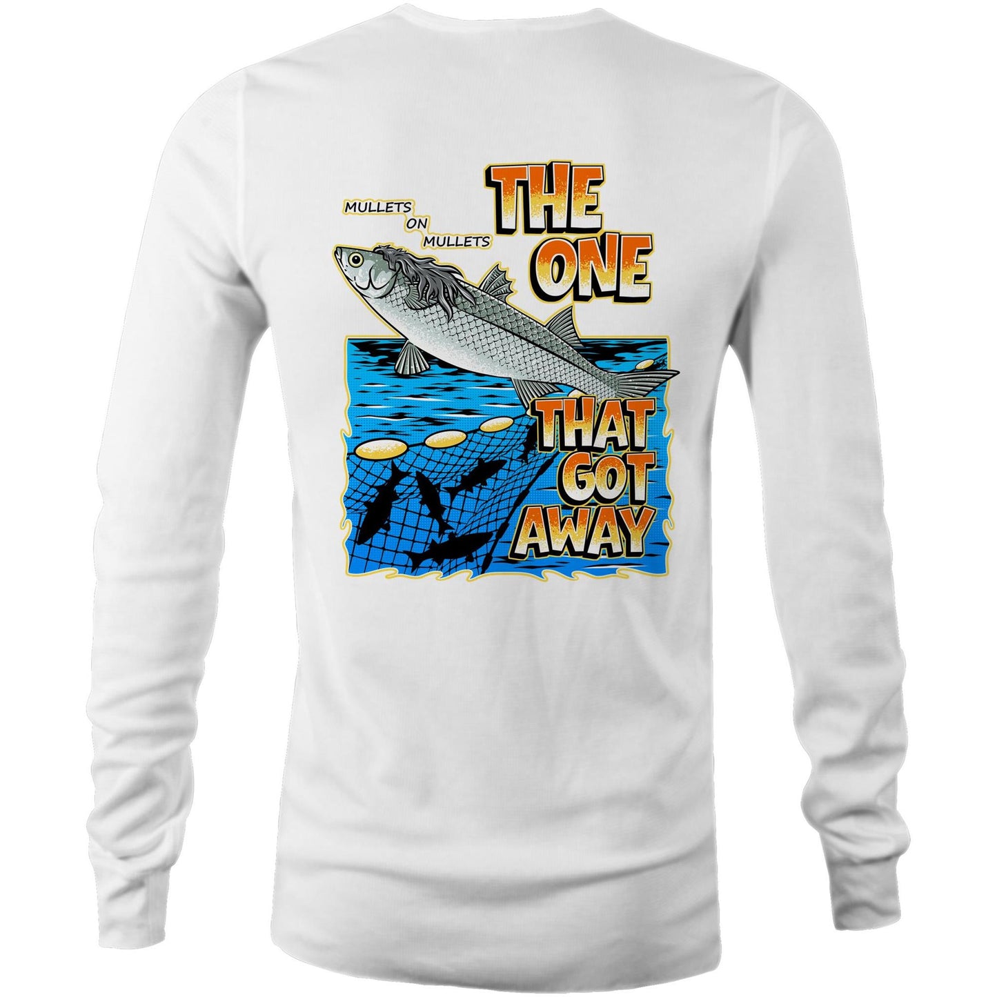 Mullets on Mullets (The One That Got Away)- Men's Long Sleeve T-Shirt