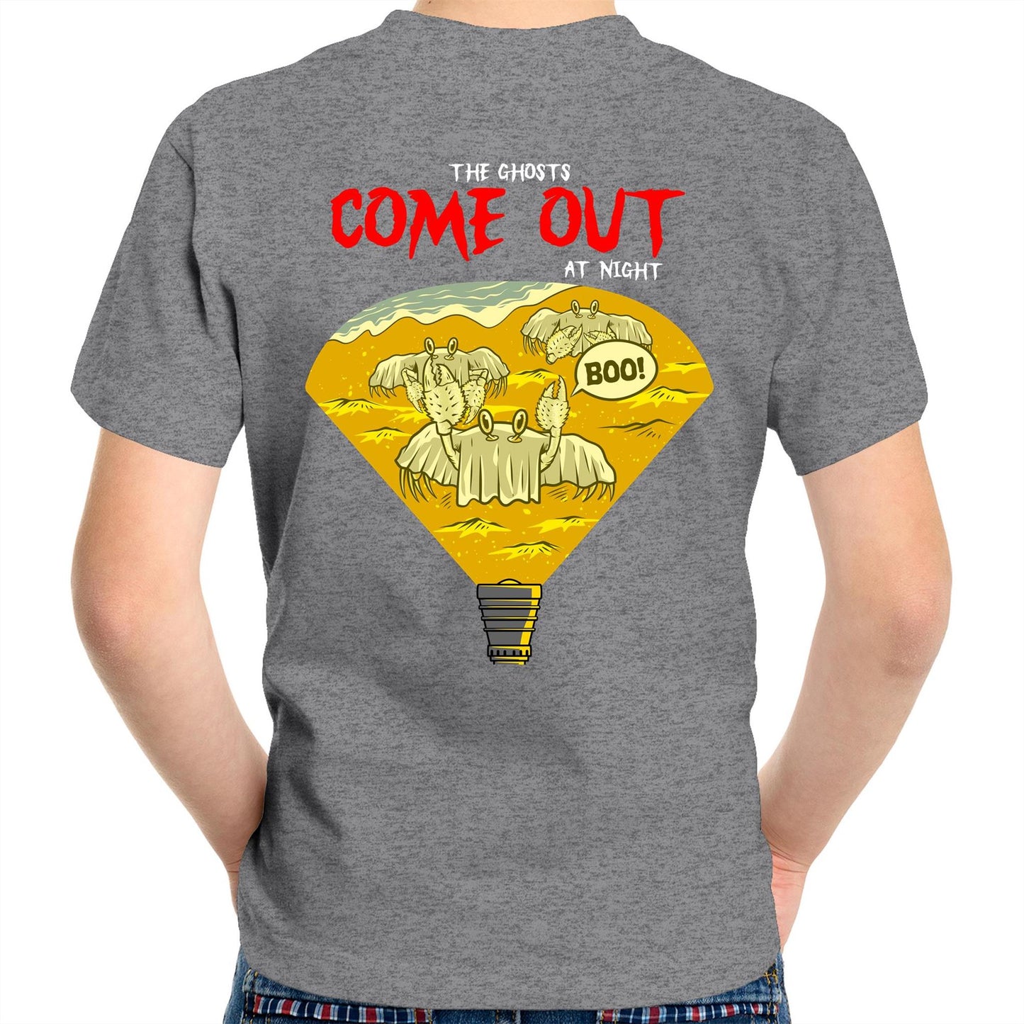 The Ghosts Come Out At Night- Kid's Tee