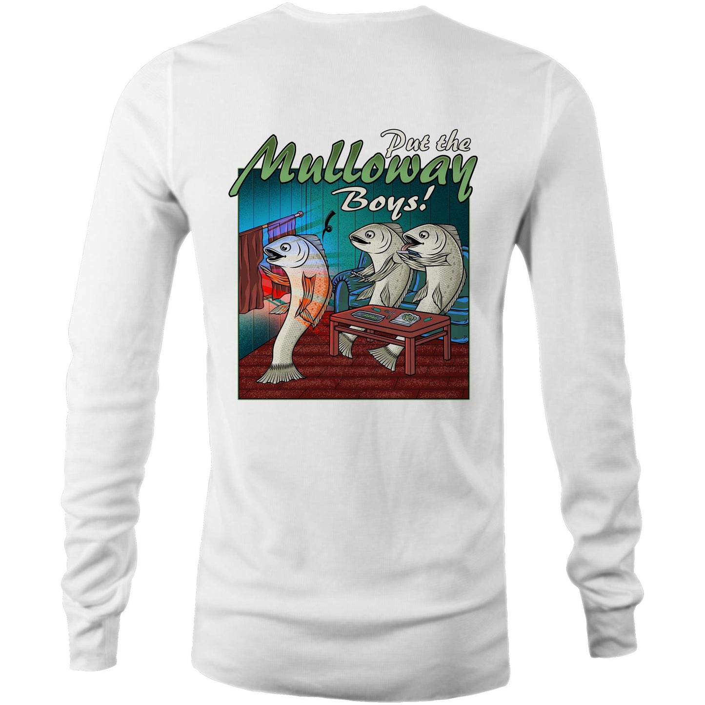 Put the mulloway boys - Mens Long Sleeve Tee