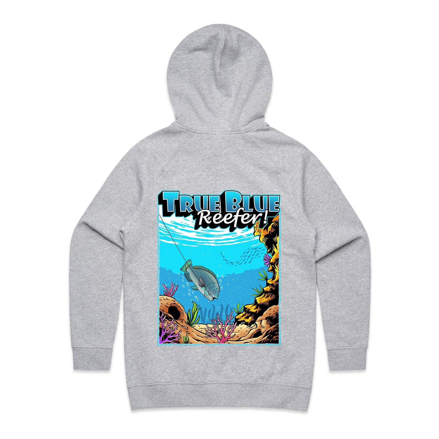 True Blue Reefer- Women's Hoodie