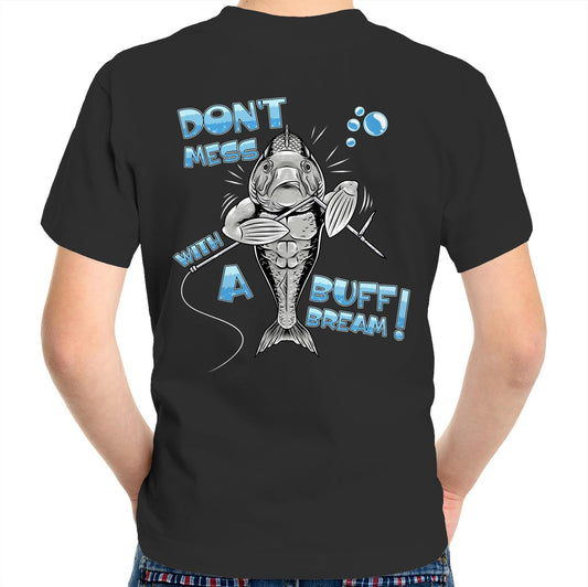 Don't Mess with a Buff Bream- Kid's Tee