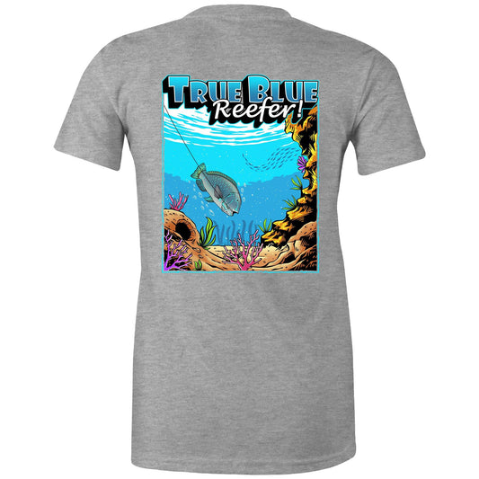 True Blue Reefer- Women's Tee