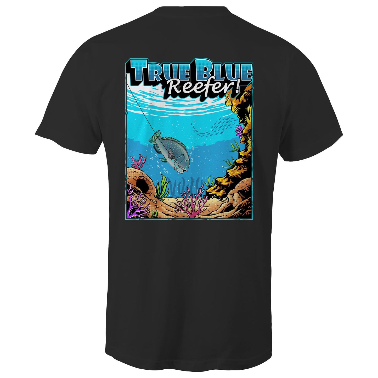 True Blue Reefer- Men’s Tee