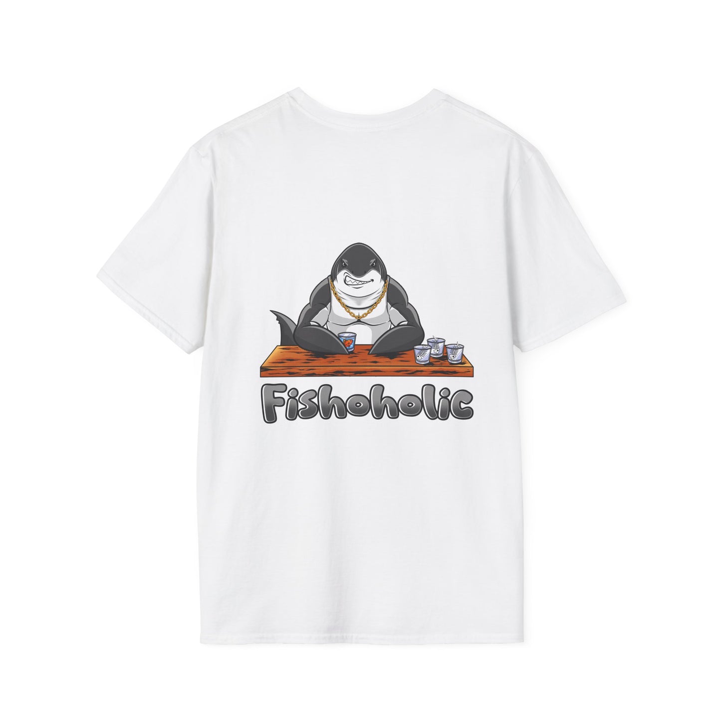 Fishoholic- Men's tee
