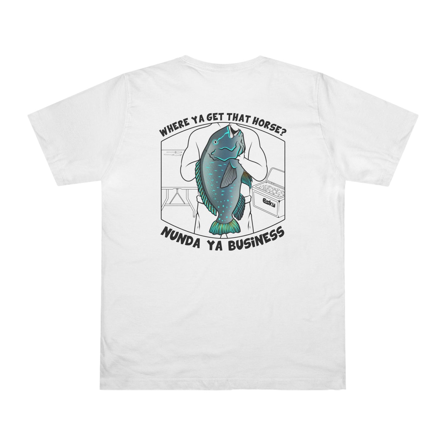 Nunda Ya Business Blue Bone- Men's Tee