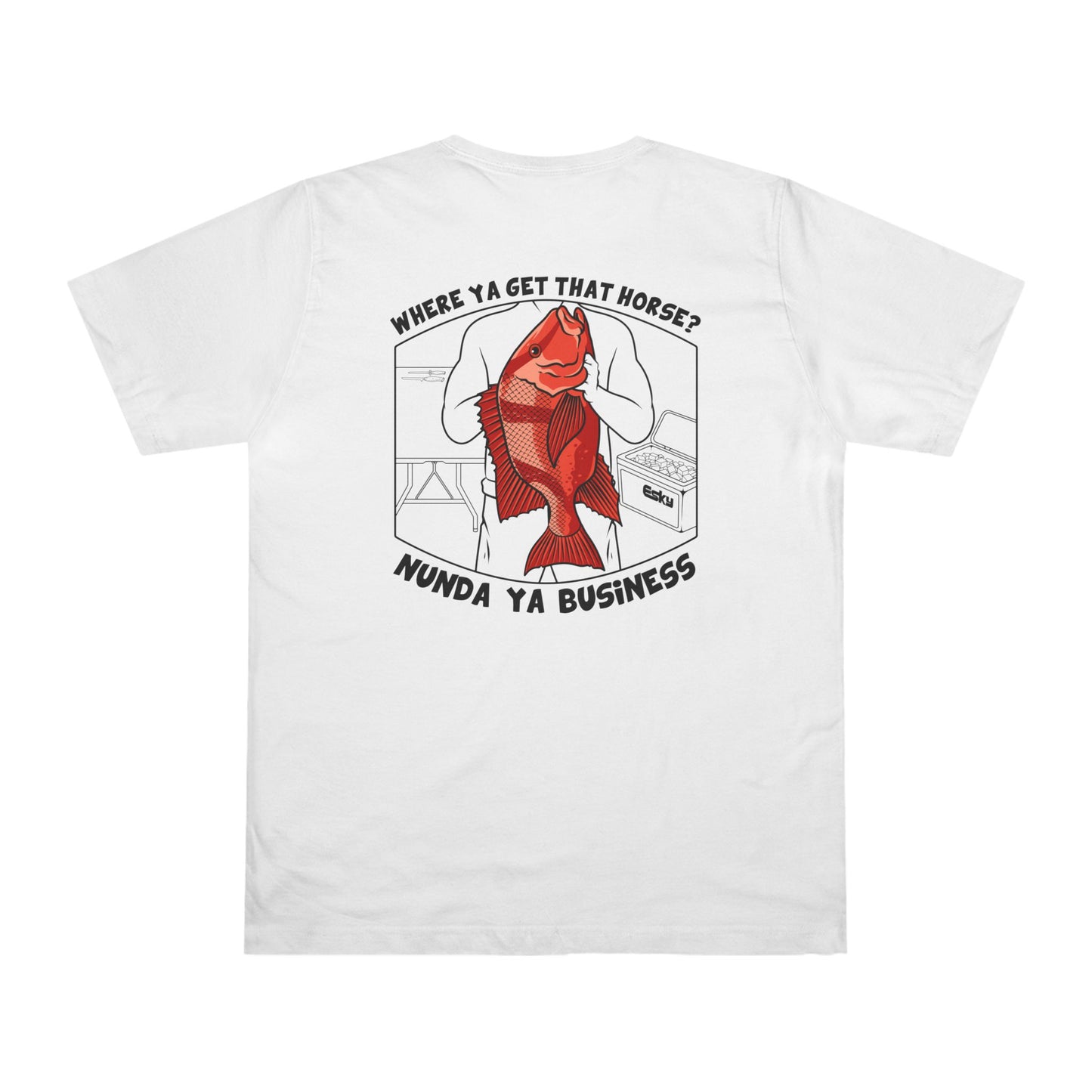 Nunda Ya Business Red emperor- Men's Tee