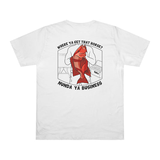 Nunda Ya Business Red emperor- Men's Tee