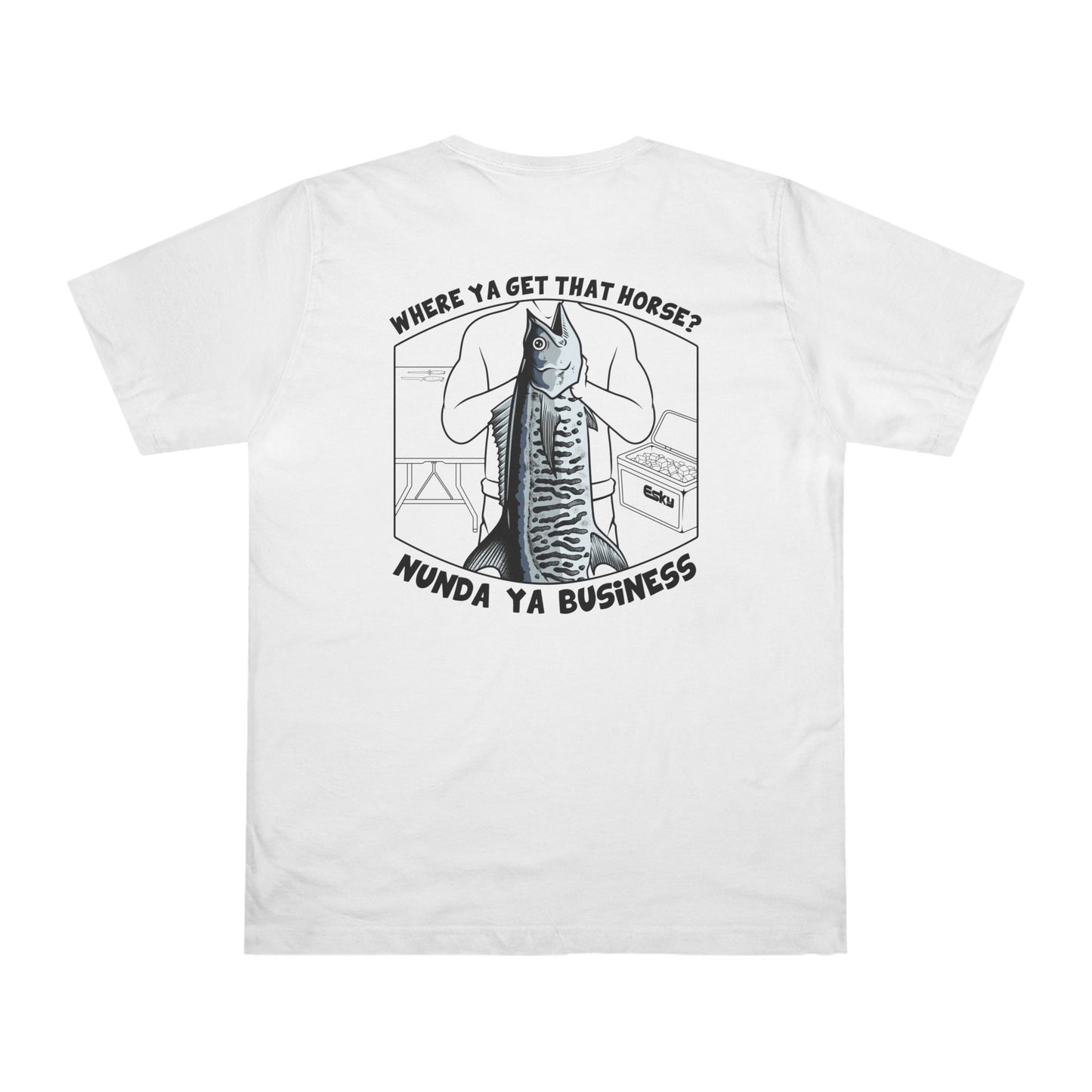 Nunda Ya Business Mackerel- Men's Tee