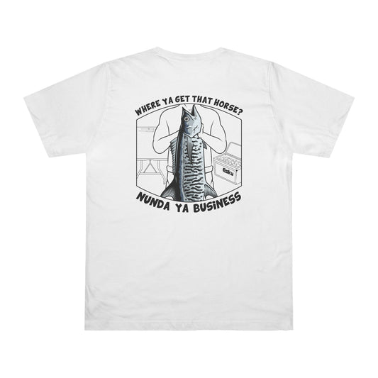 Nunda Ya Business Mackerel- Men's Tee
