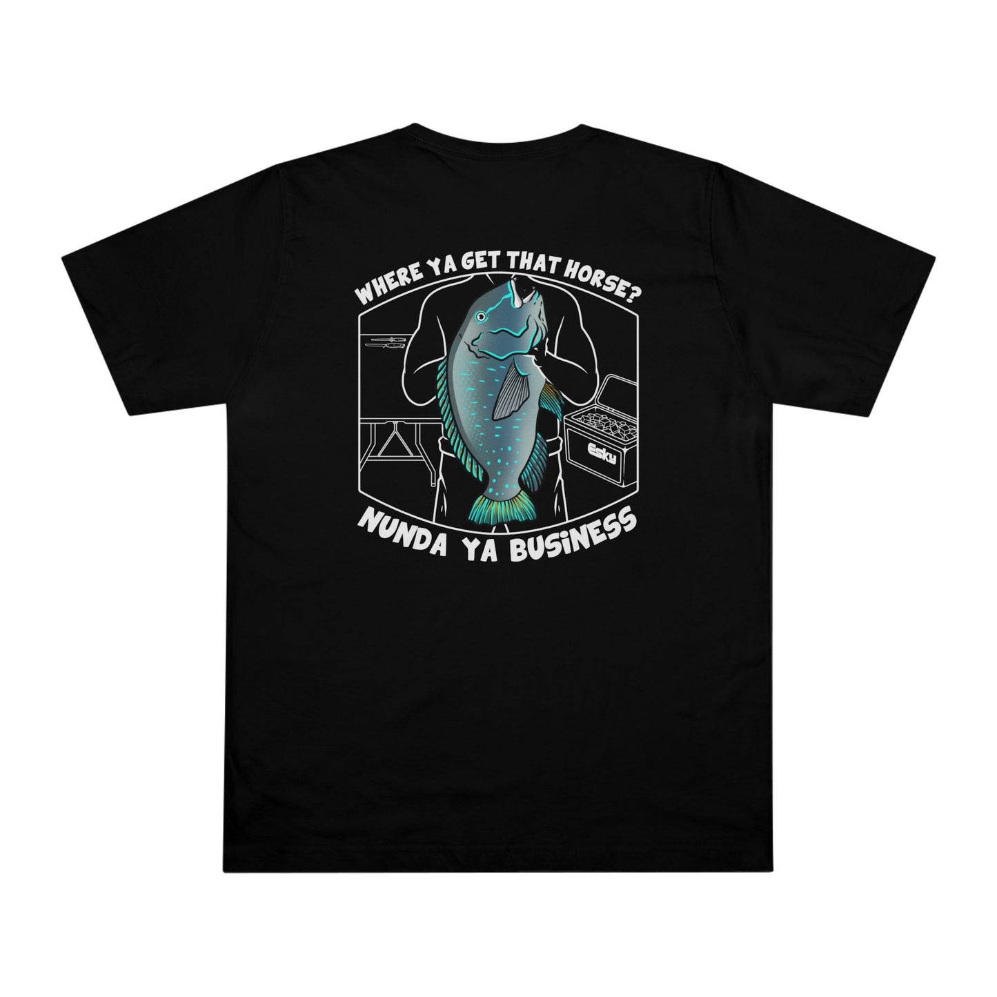 Nunda Ya Business Blue Bone- Men's Tee