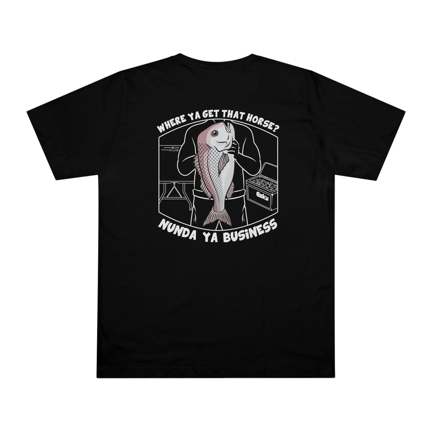 Nunda Ya Business Pink Snapper- Men's Tee