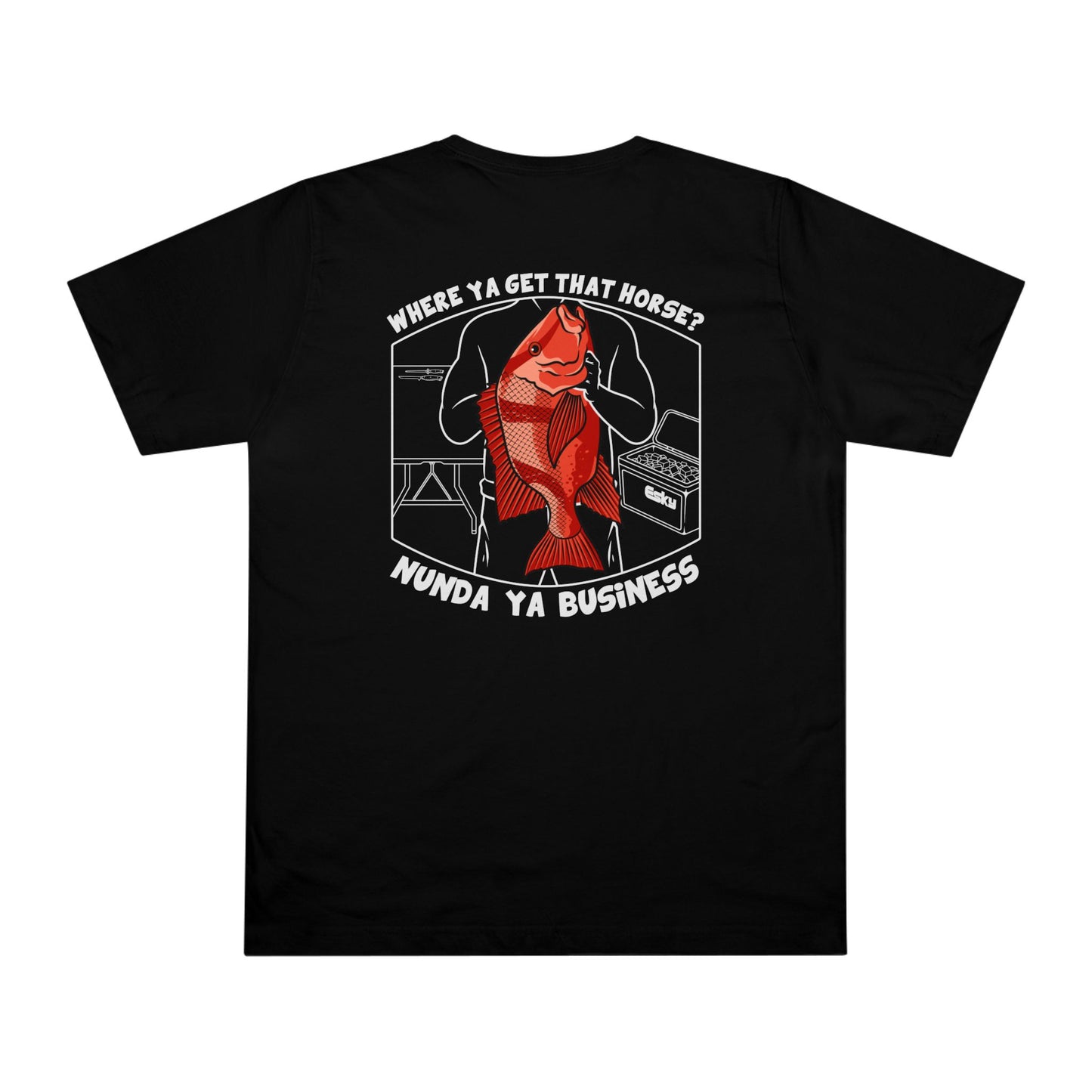 Nunda Ya Business Red emperor- Men's Tee